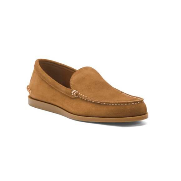 FRYE Almond Men's Suede Mason Slip On Casual Flats